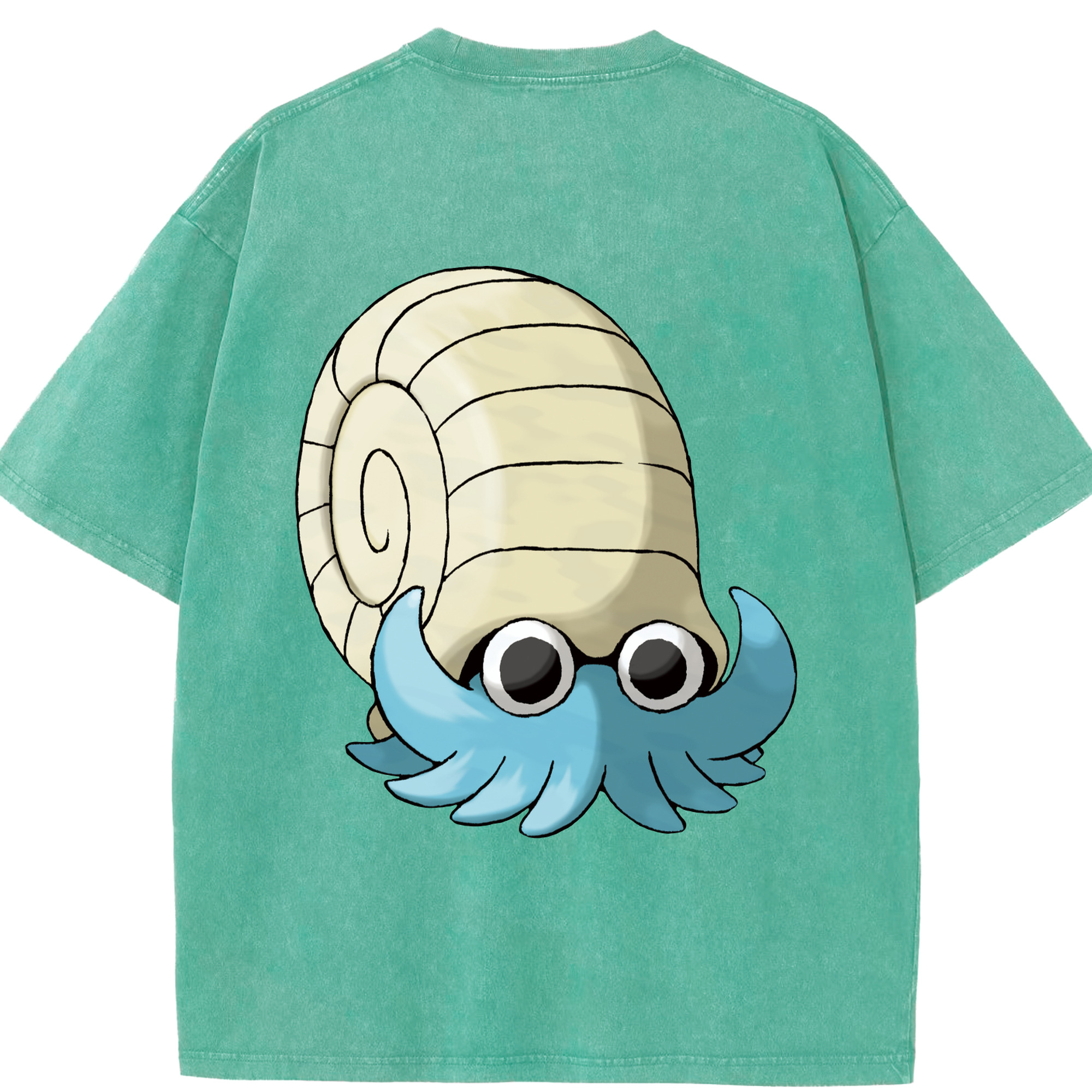 （画像用） ポケットモンスター Pokémon 綿100% ヴィンテージ風 半袖Tシャツ（背面プリント）
